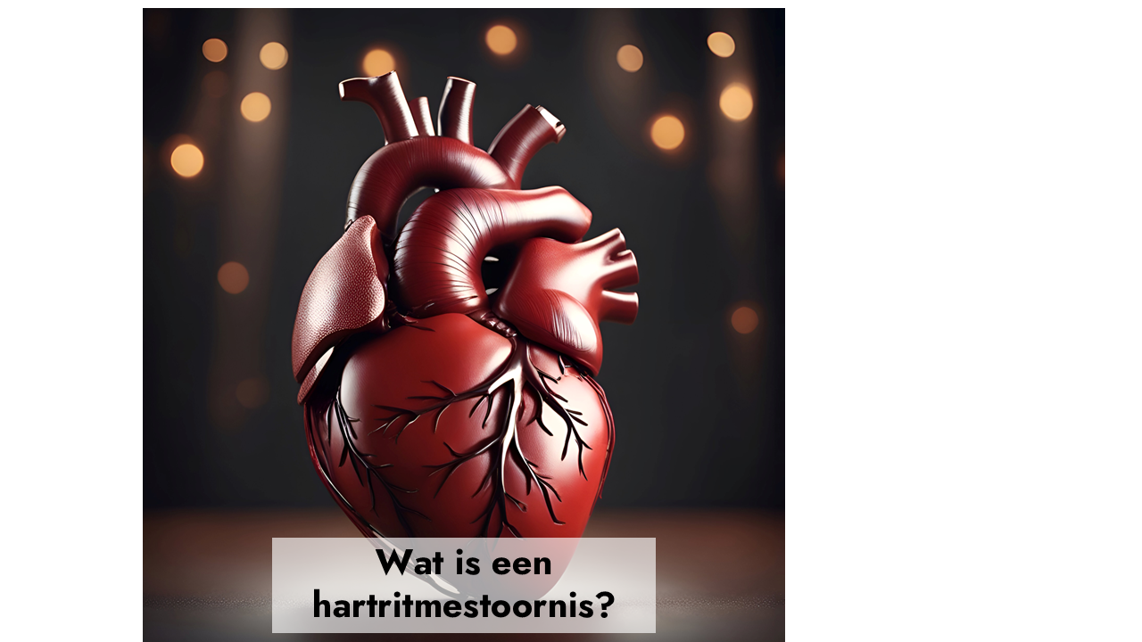 Wat is een hartritmestoornis?