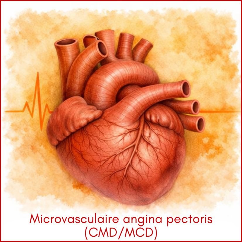 Microvasculaire angina (CMD/MCD): als de kleine vaten rondom het hart niet goed werken