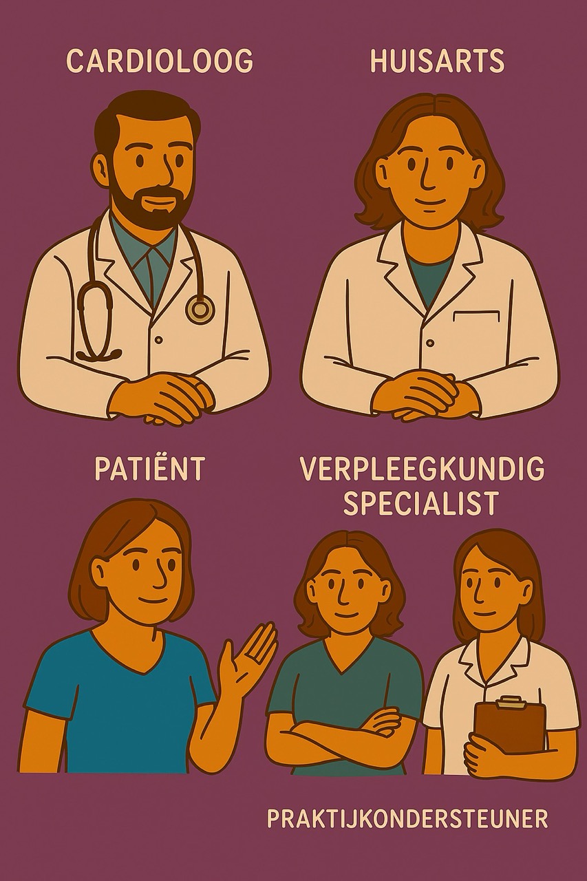 Hartzorg in samenwerking: wie doet wat na de diagnose?