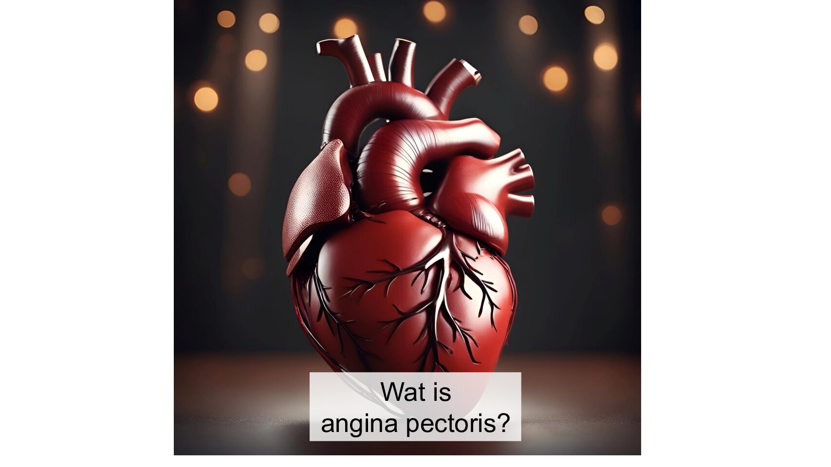 Angina pectoris: pijn op de borst door zuurstoftekort in het hart